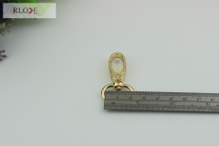 Professional metal zinc alloy oval shape swivel snap hooks RL-SP066-20MM