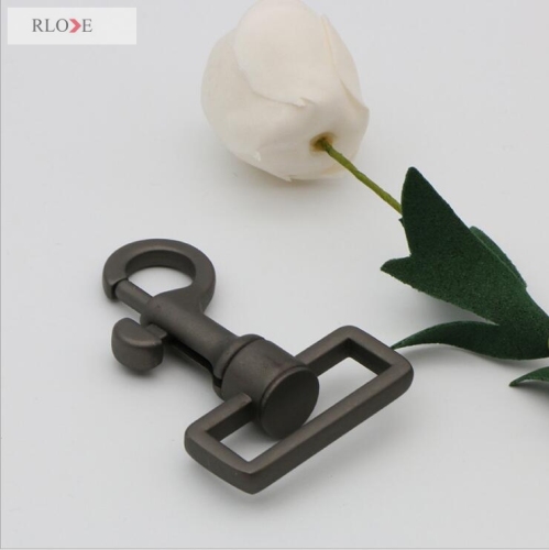 Hot Selling Hanging Plated Gunmetal Color Zinc Alloy Bag Snap Hooks RL-SP063