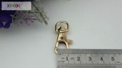 High quality polishing bag metal snap hooks for leather RL-SP065