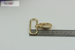 Custom various size handbag metal swivel snap hooks RL-SP066-38MM