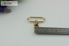 Custom various size handbag metal swivel snap hooks RL-SP066-38MM