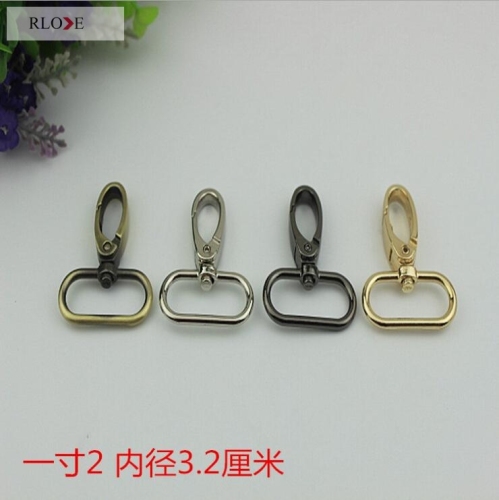 High quality various color purse metal snap hook RL-SP066-32MM