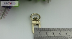 Metal bag accessories gold swivel zinc alloy snap hook RL-SP075(Large)