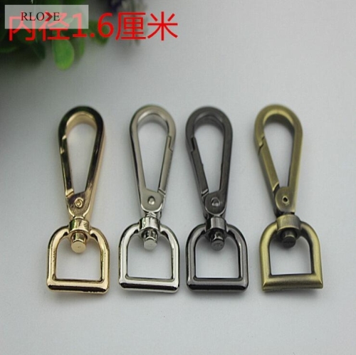 Manufacturer d ring bag hardware small snap hook for handbag RL-SP081-16MM