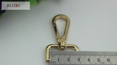 Custom metal bag accessories decorative swivel spring snap handbag hook RL-SP081-26MM