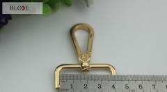 Superior Quality Metal Side Opening Bag Hook Handbag Swivel Clip Snap Hooks RL-SP081-38MM