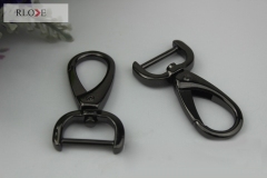 China cheaper handbag metal D ring snap hook RL-SP092