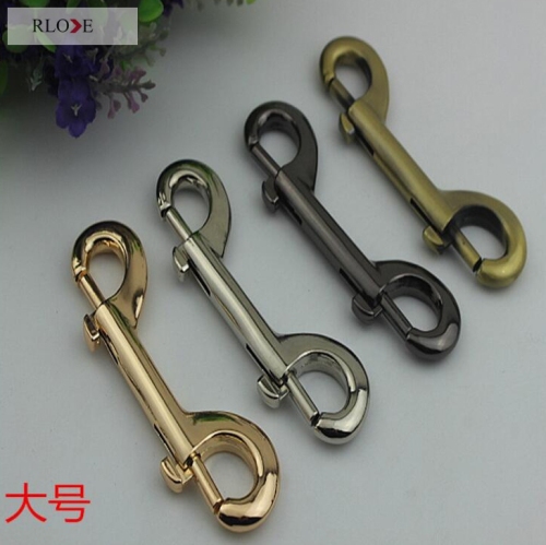 Heavy Duty Swivel Handbag Metal Silver Metal Snap Hook RL-SP095(Large)