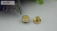 Promotional price good quality brass metal rivets studs for handbags RL-RT016