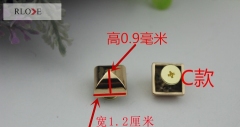 Professional supplier popular handmade minimalist square decorate rivet RL-RT018