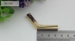 Handbag hardware gold metal protect corner RL-BCP15