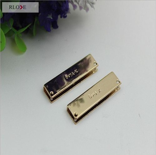 Custom clothing apparel collar decorative accessories metal corner with own logo RL-BCP20