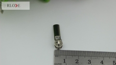 Fancy customized 3# nylon teeth metal zipper slider and puller RL-ZP010