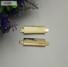 Zinc alloy Rectangle Metal Shoe Buckle Parts RL-SMB02