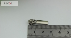 Fancy customized 3# nylon teeth metal zipper slider and puller RL-ZP010