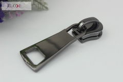 Fashion 15# nickel color metal zipper puller& slider for garment RL-ZP013