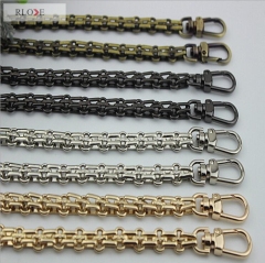 Wholesale 120cm length DIY accessories handbag purse metal chain with hooks RL-BMC07