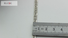 Luxury diamond decorative gold & silver purse metal chain RL-BMC014