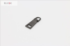 Bags cheap metal custom gunmetal color zipper puller 5# RL-ZP016