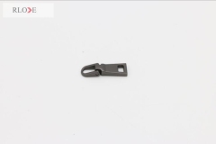 Custom High Grade Matte Gunmetal Color Metal Made Zipper Puller RL-ZP019