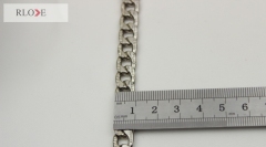 New design handbag hardware cheap metal purse chain with snap hooks RL-BMC010