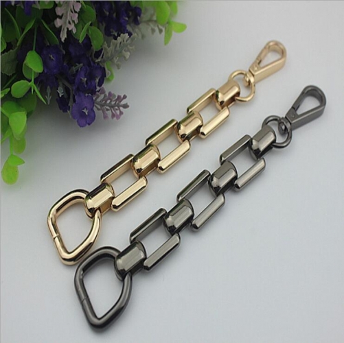 High end zinc alloy metal chain with hooks & d ring RL-BMC034