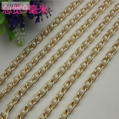 Handbag hardware white pearl decorative purse metal chain RL-BMC021