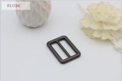 Custom zinc alloy metal adjustable strap slide buckle for backpack RL-BAB014