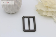 Metal hardware slider adjuster metal buckles for luggage bags RL-BAB002