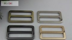 High quality 37mm metal tri-glide slider adjustable buckle RL-BAB010