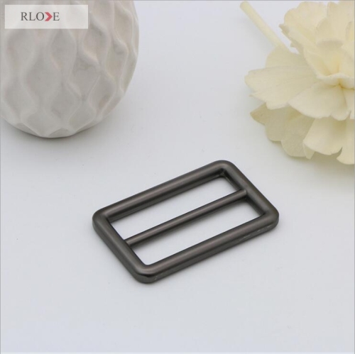 Metal hardware slider adjuster metal buckles for luggage bags RL-BAB002