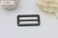 Metal hardware slider adjuster metal buckles for luggage bags RL-BAB002