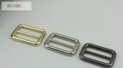 Adjustable tri-glide slide buckle for strap decorative RL-BAB006