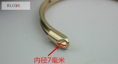 New design light gold metal handle for handbag RL-HBH025