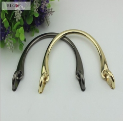 Manufacture Gold Metal Handle For Lady Handbag RL-BHB014