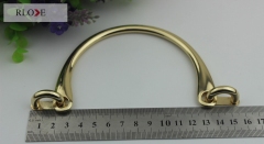 Manufacture Gold Metal Handle For Lady Handbag RL-BHB014