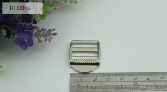 Wholesale Custom Bag Adjustable 20 MM Metal Tri-Glide Ladder Lock Buckle For Backpack RL-BAB025