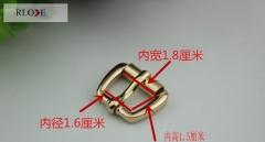 OEM high quality hardware accessories fashion metal roller pin buckle RL-BPB037-18MM