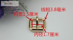 Popular fashion 17mm gold iron metal pin buckles RL-BIPB009