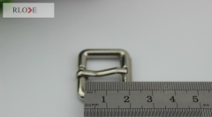 High quality hand made silver color custom bag metal pin buckles RL-BPB021-20MM