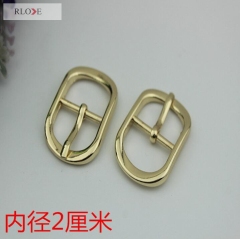 Small zinc alloy metal pin buckles for shoes accessories RL-BPB026