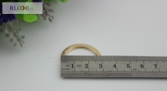 High quality hanging plating various color iron metal key ring RL-KR002