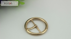 High quality fashion custom 31mm round metal Pin belt buckles with factory price RL-BPB013