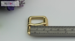 Low price bag hardware 25mm metal pin buckles with nickel free RL-BPB019