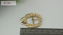 Fancy And Elegant Custom Decorative Gold Metal Pin Belt Buckles RL-BPB022