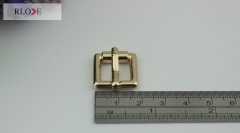 Professional custom 13mm zinc alloy gold metal pin buckle for handbag RL-BPB015