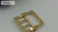 Factory price high quality women waist metal pin belt buckle provider RL-BPB003
