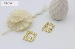 Wholesale Metal Handbag Accessory Gold Pin Buckles Manufacturers RL-BPB035