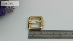 Hot sale high quality square 20mm metal pin buckle for handbag RL-BPB017