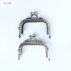 GuangZhou supplier making bag accessories coin frames metal clasp purse frames RL-PMF0005